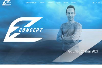 Site web Fzconcept réalisé par IdealPC
